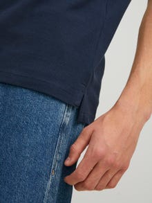 Jack & Jones Erkek Basıc Polo Tişört - Paulos -Navy Blazer - 12136668