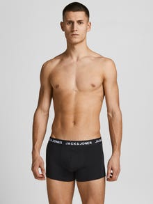 Jack & Jones Erkek 5'li Düz Renk Boxer Paketi - Uey -Electric Blue Lemonade - 12142342