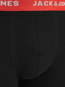 Jack & Jones Erkek 5'li Düz Renk Boxer Paketi - Uey -Electric Blue Lemonade - 12142342