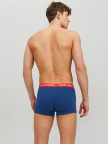 Jack & Jones 5'li Düz Renk Boxer Paketi -Surf the Web - 12144536