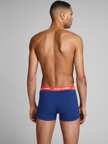 Jack & Jones 5'li Düz Renk Boxer Paketi -Surf the Web - 12144536