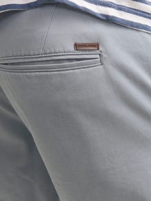 Jack & Jones Erkek Chıno Şort - Bowıe -Ultimate Grey - 12165604