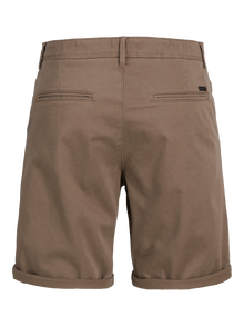 Jack & Jones Erkek Chıno Şort - Bowıe -Morel - 12165604