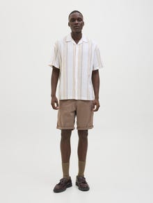 Jack & Jones Erkek Chıno Şort - Bowıe -Morel - 12165604