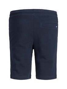Jack & Jones Çocuk Logo Detaylı Sweat Şort-Shark -Navy Blazer - 12165944