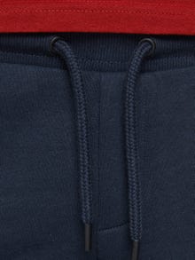 Jack & Jones Çocuk Logo Detaylı Sweat Şort-Shark -Navy Blazer - 12165944