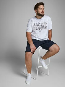 Jack & Jones Bowie Büyük Beden Şort -Navy Blazer - 12169212