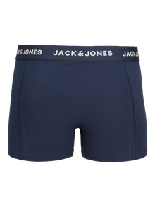 Jack & Jones Erkek 3'lü Boxer Paketi - Anthony -Blue Nights - 12171946