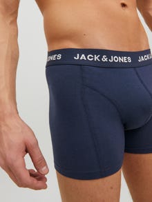 Jack & Jones Erkek 3'lü Boxer Paketi - Anthony -Blue Nights - 12171946