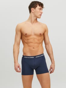 Jack & Jones Erkek 3'lü Boxer Paketi - Anthony -Blue Nights - 12171946