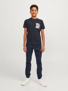 Jack & Jones Çocuk Paul Flake 542 Kargo Pantolon -Navy Blazer - 12177424