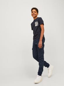 Jack & Jones Çocuk Paul Flake 542 Kargo Pantolon -Navy Blazer - 12177424