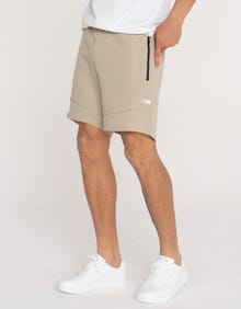 Jack & Jones Erkek Fermuar Detaylı Sweat Şort - Air -Abbey Stone - 12186750