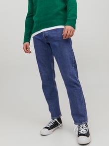 Jack & Jones Erkek Chrıs 620 Loose Fıt Jean -Blue Denim - 12194474