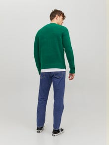 Jack & Jones Erkek Chrıs 620 Loose Fıt Jean -Blue Denim - 12194474