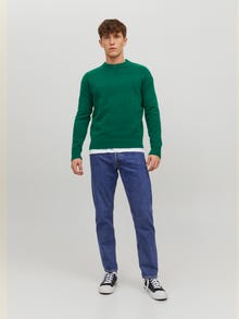 Jack & Jones Erkek Chrıs 620 Loose Fıt Jean -Blue Denim - 12194474
