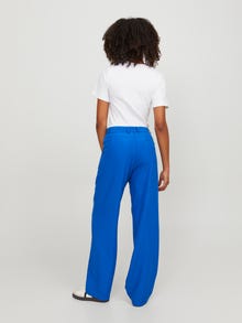 Jack & Jones Kadın Yüksek Bel Kumaş Pantolon - Marry -Blue Iolite - 12200674