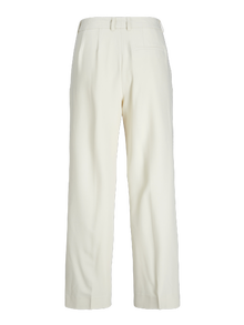 Jack & Jones Kadın Yüksek Bel Kumaş Pantolon - Marry -Bone White - 12200674