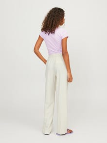 Jack & Jones Kadın Yüksek Bel Kumaş Pantolon - Marry -Bone White - 12200674