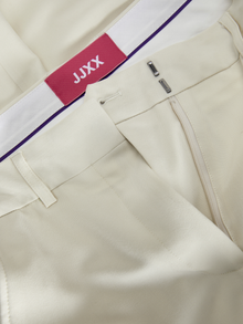 Jack & Jones Kadın Yüksek Bel Kumaş Pantolon - Marry -Bone White - 12200674
