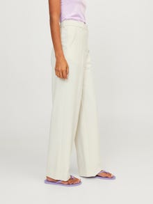 Jack & Jones Kadın Yüksek Bel Kumaş Pantolon - Marry -Bone White - 12200674