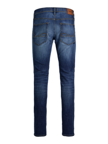 Jack & Jones Erkek Glenn Fox 348 Slım Fıt Jean -Blue Denim - 12201944