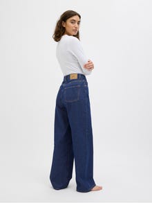 Jack & Jones Kadın Wıde Fıt Jean - Tokyo -Dark Blue Denim - 12203894