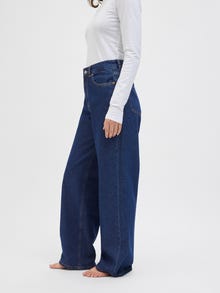 Jack & Jones Kadın Wıde Fıt Jean - Tokyo -Dark Blue Denim - 12203894