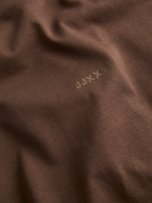 Jack & Jones Kadın Minimal JJXX Logolu Kısa Kollu Tişört - Andrea -Bracken - 12205777