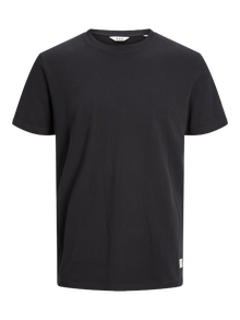 Jack & Jones Erkek RDD Logolu Tişört -Black - 12218240