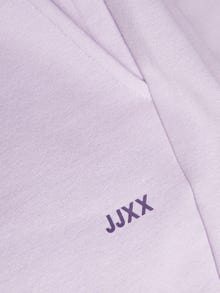 Jack & Jones Kadın Logolu Sweat Pantolon - Abbıe -Lilac Breeze - 12223960
