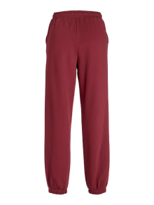Jack & Jones Kadın Logolu Sweat Pantolon - Abbıe -Cabernet - 12223960