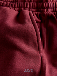 Jack & Jones Kadın Logolu Sweat Pantolon - Abbıe -Cabernet - 12223960