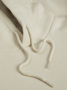 Jack & Jones Kadın Kapüşonlu Minimal Logo Baskılı Sweatshırt - Abbıe -Moonbeam - 12223961