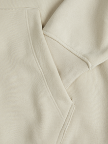 Jack & Jones Kadın Kapüşonlu Minimal Logo Baskılı Sweatshırt - Abbıe -Moonbeam - 12223961