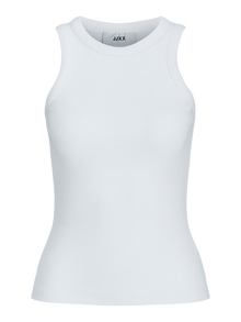 Jack & Jones Kadın Halter Yaka Bluz - Forest -Bright White - 12224661