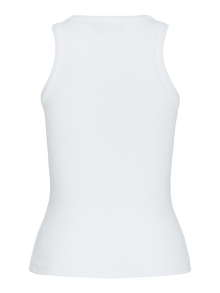 Jack & Jones Kadın Halter Yaka Bluz - Forest -Bright White - 12224661