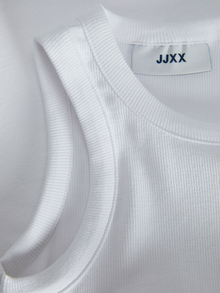 Jack & Jones Kadın Halter Yaka Bluz - Forest -Bright White - 12224661