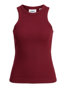 Jack & Jones Kadın Halter Yaka Bluz - Forest -Cabernet - 12224661