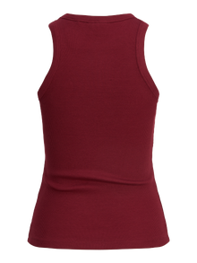 Jack & Jones Kadın Halter Yaka Bluz - Forest -Cabernet - 12224661