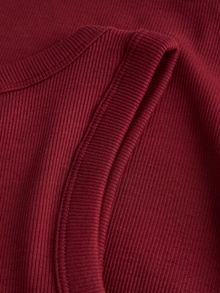 Jack & Jones Kadın Halter Yaka Bluz - Forest -Cabernet - 12224661