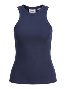 Jack & Jones Kadın Halter Yaka Bluz - Forest -Naval Academy - 12224661