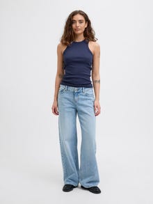 Jack & Jones Kadın Halter Yaka Bluz - Forest -Naval Academy - 12224661