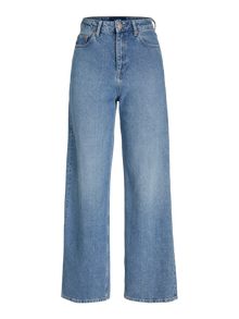 Jack & Jones Kadın Wıde Fıt Jean - Tokyo -Light Blue Denim - 12225887