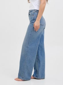Jack & Jones Kadın Wıde Fıt Jean - Tokyo -Light Blue Denim - 12225887