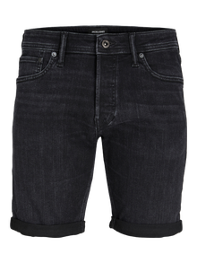 Jack & Jones Rıck Orıgınal 809 Denım Şort -Black Denim - 12228278