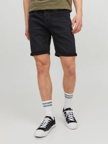 Jack & Jones Rıck Orıgınal 809 Denım Şort -Black Denim - 12228278