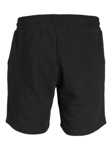 Jack & Jones Erkek Logo Baskili Sweat Sort - Newsoft -Black - 12228920