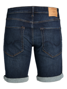 Jack & Jones Rıck Icon 232 Denım Şort -Blue Denim - 12229830