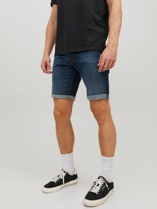 Jack & Jones Rıck Icon 232 Denım Şort -Blue Denim - 12229830